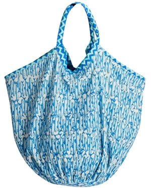 Casa Atelier by Ferdinando Fusco Poseidon Maxi Bag - Blue