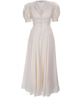 Sofia Tsereteli Cotton Dress - Grey