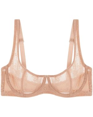 Journelle Neutrals Romy Demi Bra Amande - Pink