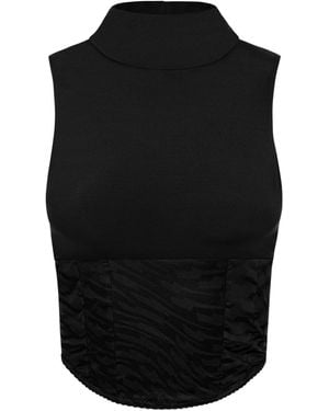 Ekcentrik Luscious Excess Turtleneck - Black