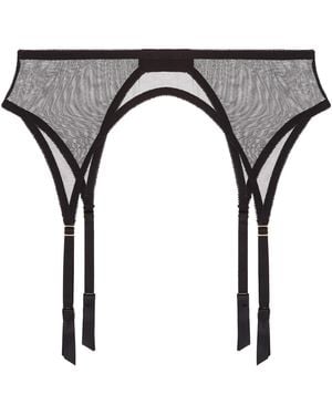 Journelle Odette Classic Suspender Noir - Grey