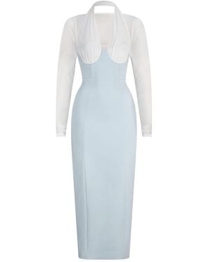 ATOIR Polly Midi Dress - Blue