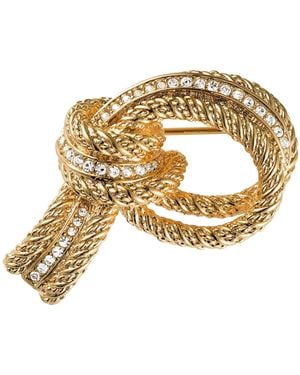Grosse Crystal Brooch, Series Trésor - Metallic