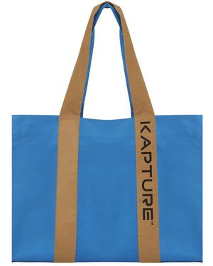 Kapture Kix Tote Bag - Blue