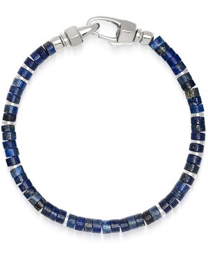 Nialaya Lapis Heishi Bracelet - Blue