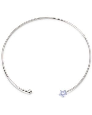 Dolcetto Designs Cometa Enamel Star Choker - Metallic