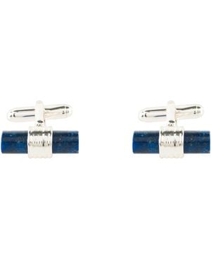 LÁTELITA London Cylindrical Cufflink Lapis Lazuli - Blue