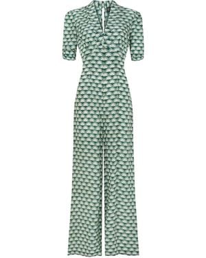 Pretty Eccentric Alana Jumpsuit - Green
