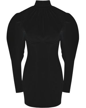 Serotoninn Mini Corset Dress - Black