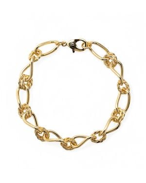 Miss Cecilia Chunky Twisted Chain Bracelet - Metallic