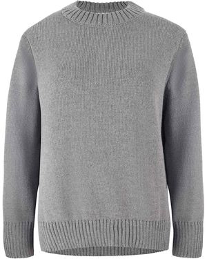 SALANIDA Marina 100% Merino Sweater - Gray