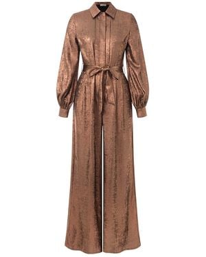 Emma Wallace Camilla Jumpsuit - Brown