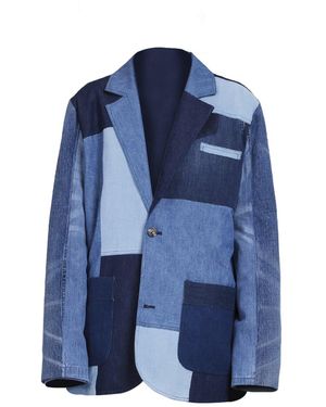 Story Wear Lightweight Casual Blazer - Blue