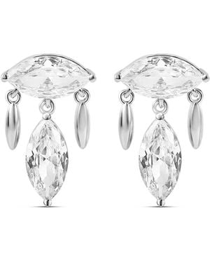 SHYMI Double Marquise Chandelier Earrings - Metallic