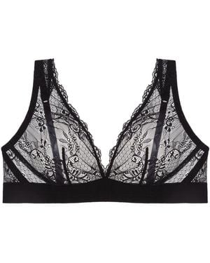 Journelle Sapna Plunge Bralette Noir - Black