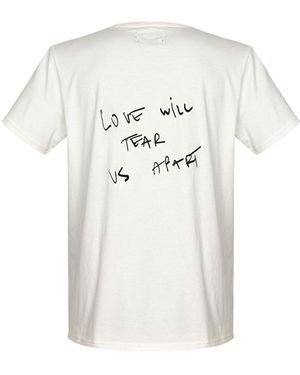 Come on Joy Division Love Will Tear Us Apart T-Shirt - White