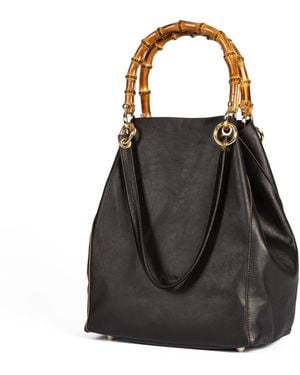 Danni Ro Neutrals June Bag Bamboo - Black