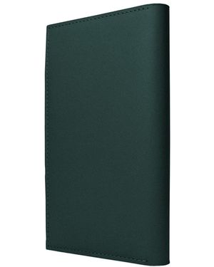 godi. Handcrafted Leather Passport & Travel Wallet - Green