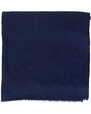 Heritagemoda Neutrals Classic Pashmina Oversized Scarf - Blue