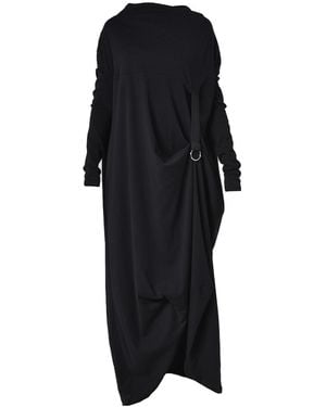 Metamorph Long Sleeve Kaftan Dress - Black