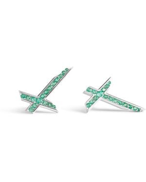 Kasun Lucky Star Earrings - Blue