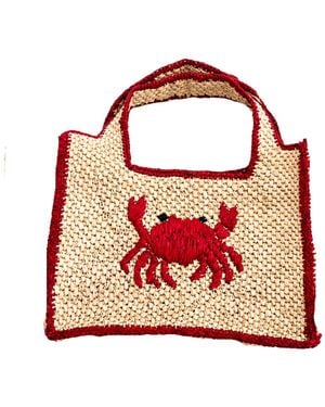 Zanatany Concepts Crab Tote - Red