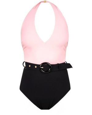 Kikki-G Swimwear Kiva Belted One Piece - Pink