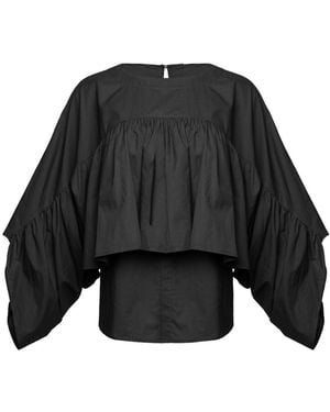 Helene Galwas Faride Blouse - Black