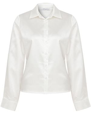 Maan Istanbul Smooth Satin Shirt – Days - White