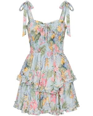 Yumi Kim Elise Mini Dress - Blue