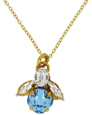 Vickisarge The Bee Necklace - Black