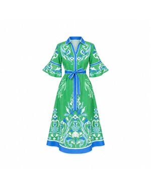 IslaPayal Cape Midi - Blue