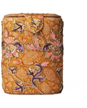 Simitri Sunflower Bucket Bag - Metallic