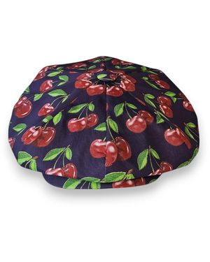 Mister Miller - Master Hatter Leigh Francis X Mister Miller Oversized Bakerboy Cap - Red