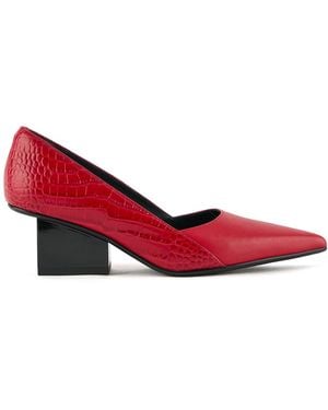 United Nude Raila Pump- Crimson - Red