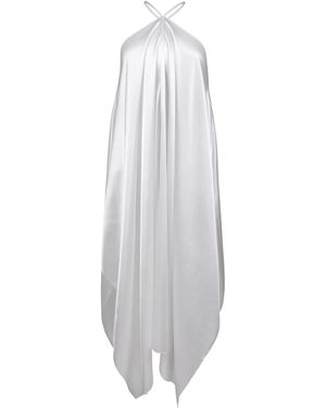 Sasha La Mer Alexandra Silk Dress, Colour Pearl - Grey