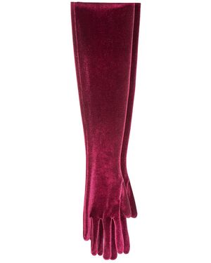 Audrey Vallens Miss Av Alice Gloves - Red