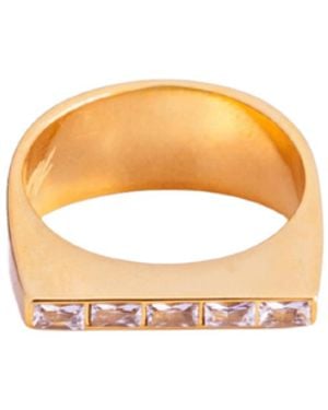 Middle Finger Diamond Back - Metallic