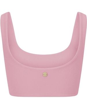 Blake Swimwear Scoop Bikini Top - Pink