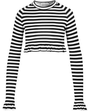Ioana Ciolacu Clipper Crop Top - Black