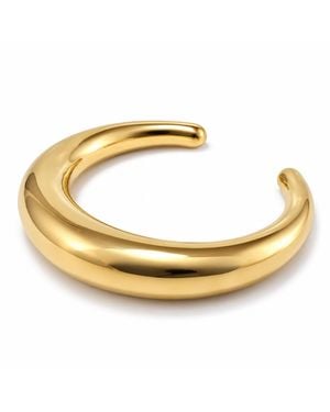 Hye Jane Jewelry Orb Domed Cuff - Metallic