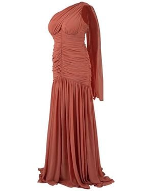 Lamide Sadipe Seraphina Coral Dress - Red