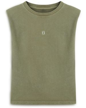 Nocturne Padded T-Shirt - Green