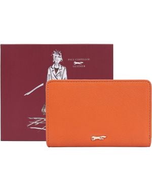Paul Costelloe Solidago Leather Purse - Red