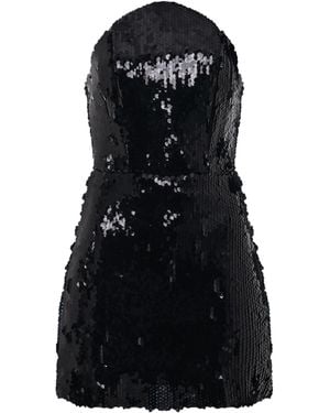 Tuba Ergin Orelia Mini Dress - Black