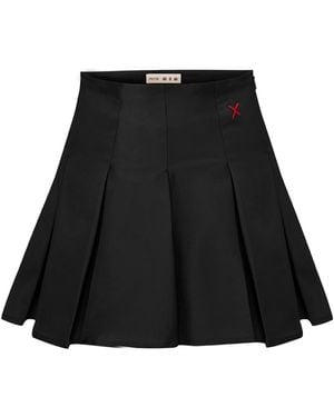 Pcfg Pleated Skirt - Black