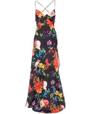 ROSERRY Seville Satin Maxi Dress - Blue