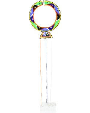 Botanical Boys Kenya Maasai Beaded Necklace - Blue