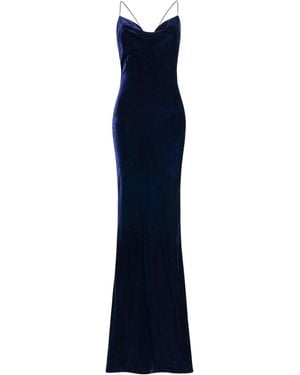 Pretty Eccentric Siren Maxi Dress - Blue