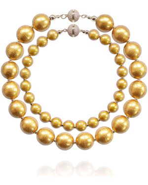 Saule Label Siena Duo Necklaces - Metallic